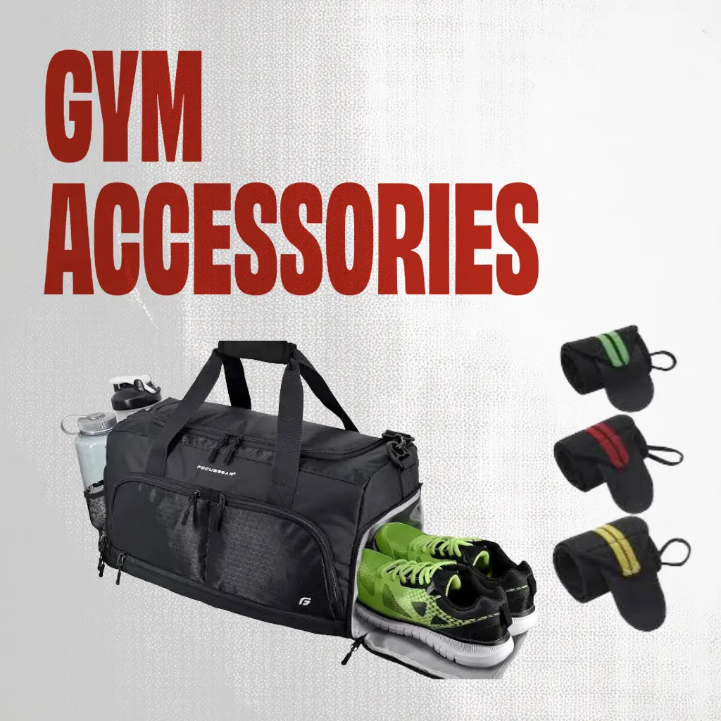 Gym accessories manufacturer for private label—gym bags, wrist supports, lifting straps, knee sleeves