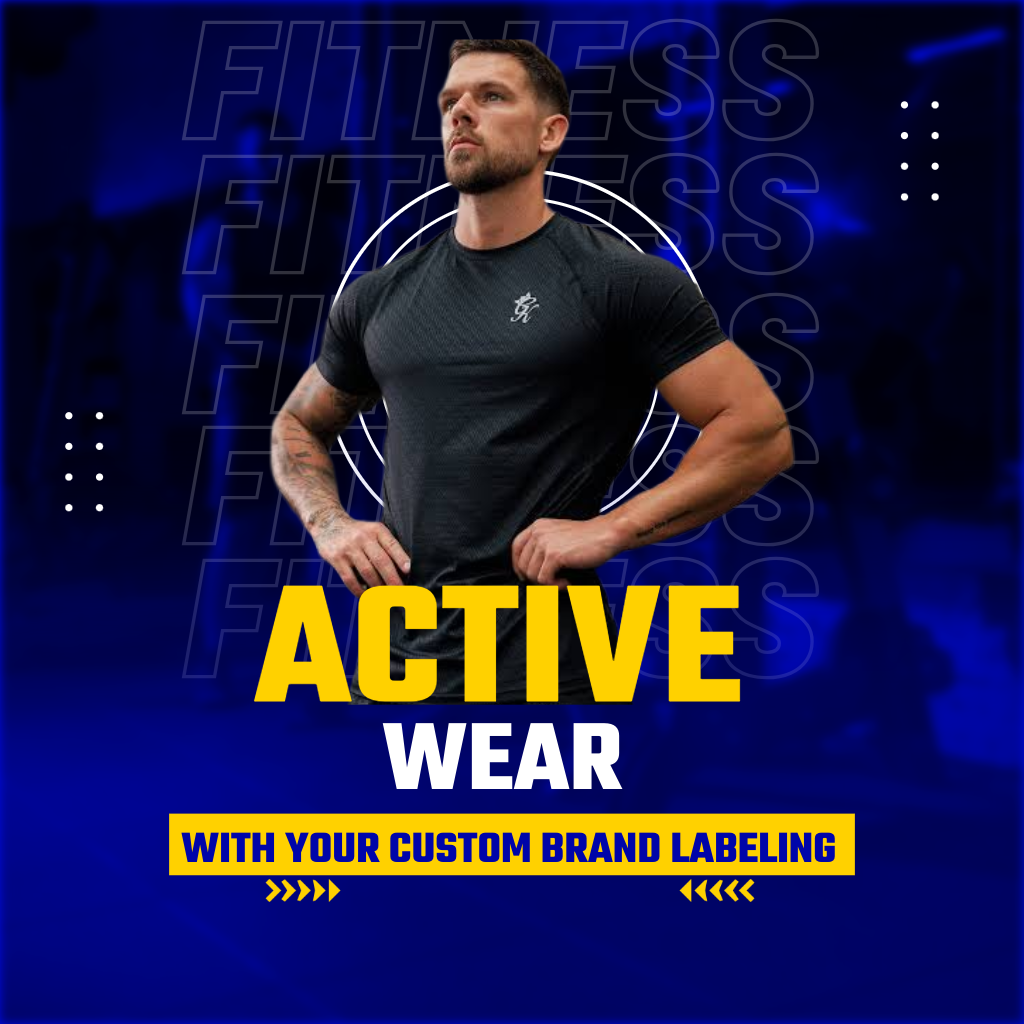 Active wear manufacturer producing custom activewear with OEM and private label options