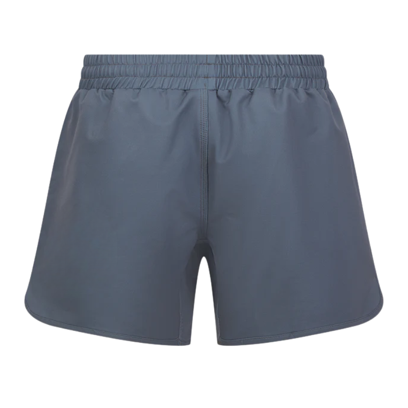 oem bjj shorts back view with custom branding