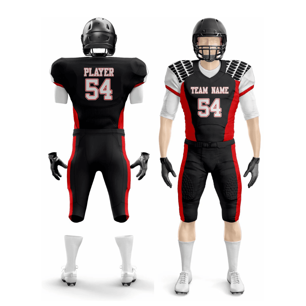 american football teamwear manufacturer producing custom jerseys football pants and training apparel