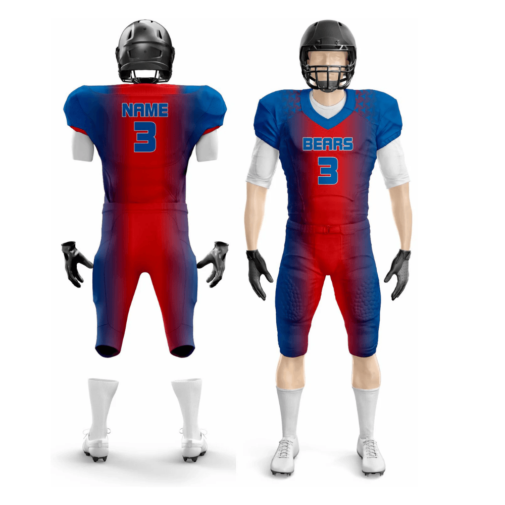 american football uniform manufacturer producing custom football jerseys pants and teamwear