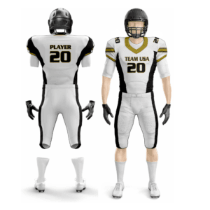 private label american football uniforms manufactured for sports brands and retailers