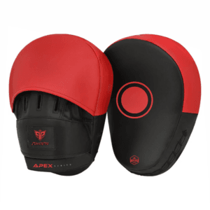 Private Label Focus Mitts with custom logo, colours and boxing pad targets